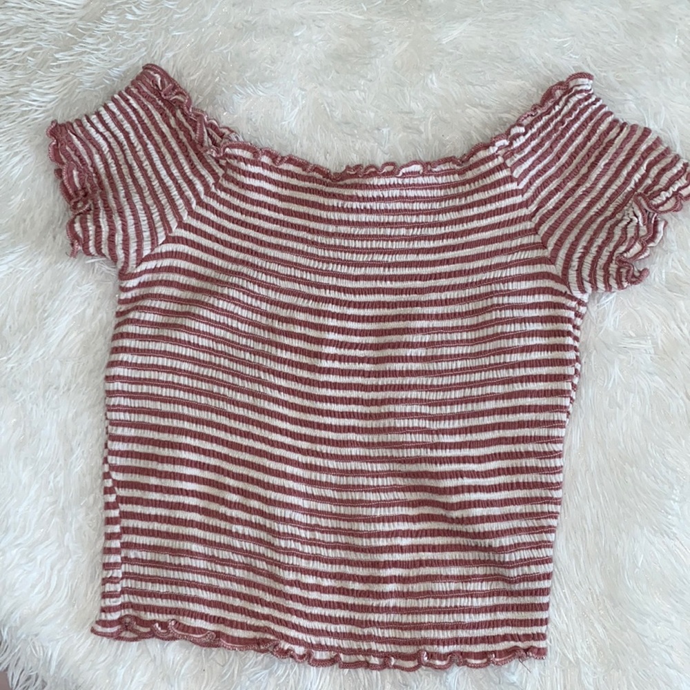 NEW CROP TOP OFF THE SHOULDER